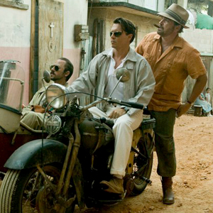 Giovanni Ribisi, Johnny Depp, Michael Rispoli, The Rum Diary Giovanni Ribisi, Johnny Depp, Michael Rispoli, The Rum Diary
